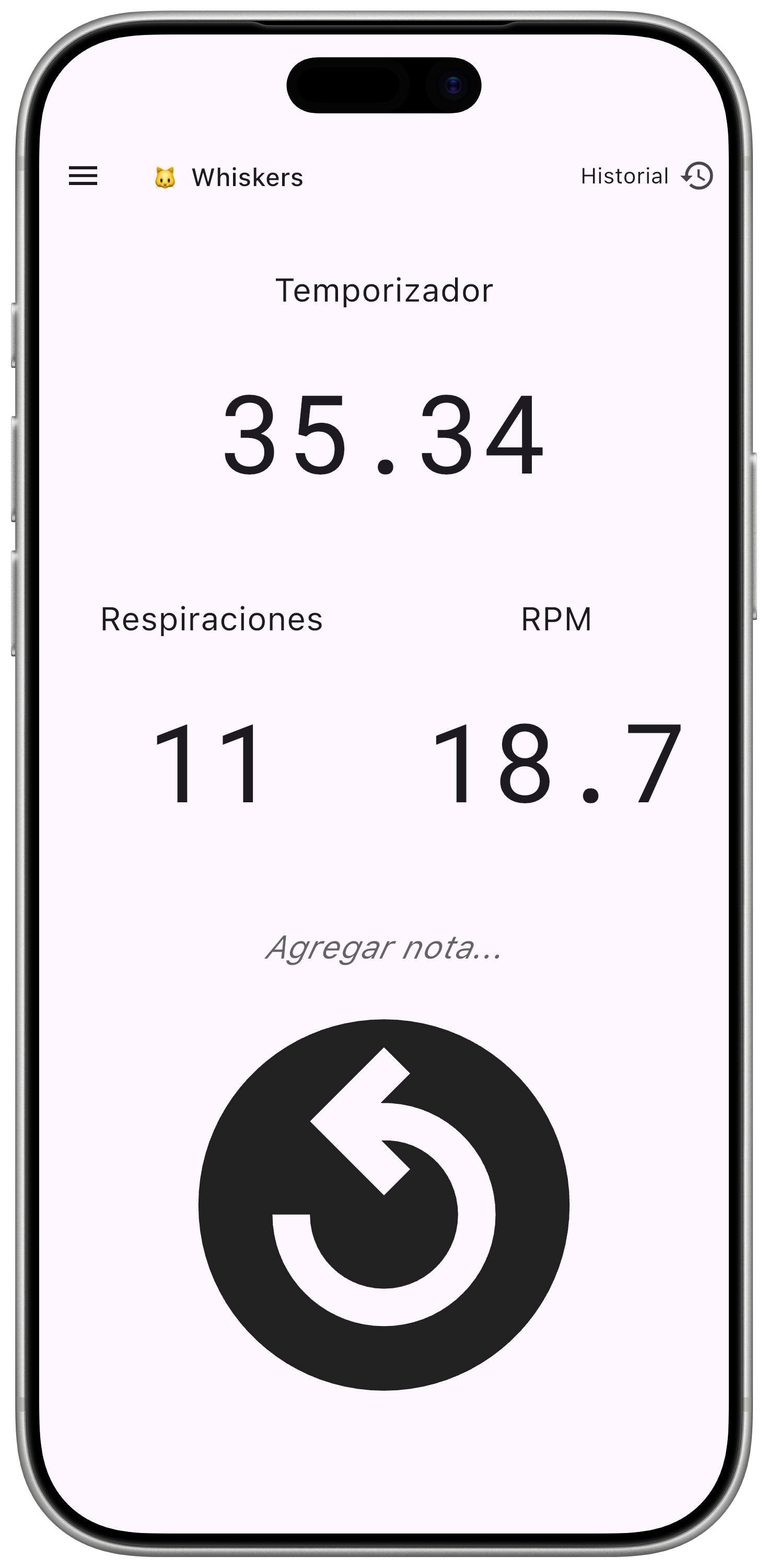 Resultado de la medición